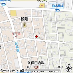 北海道函館市松陰町31-2周辺の地図
