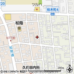 北海道函館市松陰町31-26周辺の地図