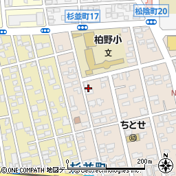 北海道函館市松陰町7-7周辺の地図