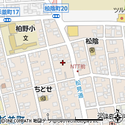 北海道函館市松陰町19周辺の地図