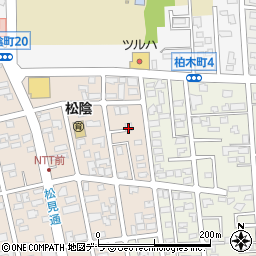 北海道函館市松陰町31周辺の地図