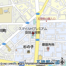 CCC Cheese Cheers Cafe 函館店周辺の地図