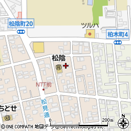 みずほ銀行函館松陰ハイツ周辺の地図