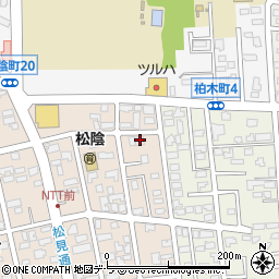 北海道函館市松陰町31-9周辺の地図