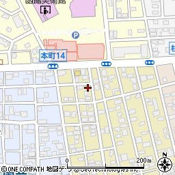 函館柏木不動産株式会社周辺の地図