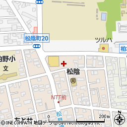 北海道函館市松陰町21周辺の地図