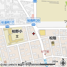 北海道函館市松陰町20-15周辺の地図