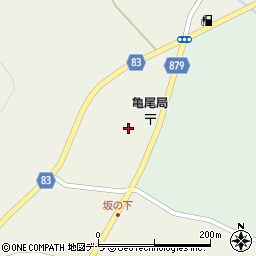 北海道函館市亀尾町6周辺の地図