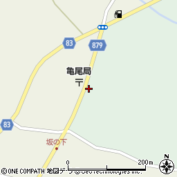 北海道函館市庵原町5-2周辺の地図