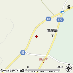 北海道函館市亀尾町4-3周辺の地図