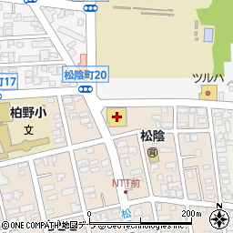 サンドラッグ松陰店周辺の地図