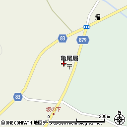 北海道函館市亀尾町11周辺の地図