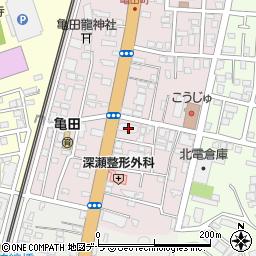 ライラックマンション函館周辺の地図