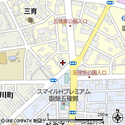 株式会社三菱電機ビルソリューションズ　函館営業所故障専用周辺の地図