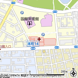 北洋銀行函館五稜郭病院 ＡＴＭ周辺の地図