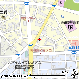 オリックス株式会社　函館支店周辺の地図