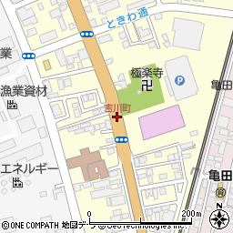 吉川町周辺の地図