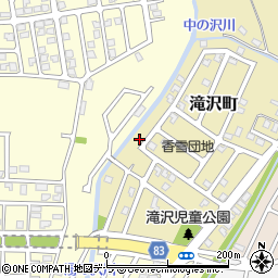 北海道函館市滝沢町11-47周辺の地図
