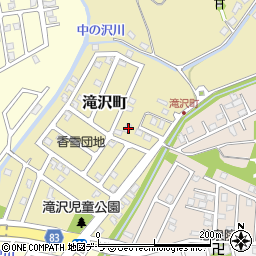 北海道函館市滝沢町11-11周辺の地図