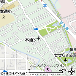 北海道猟友会　新函館支部周辺の地図