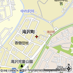 北海道函館市滝沢町11-10周辺の地図