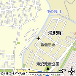 北海道函館市滝沢町11-45周辺の地図