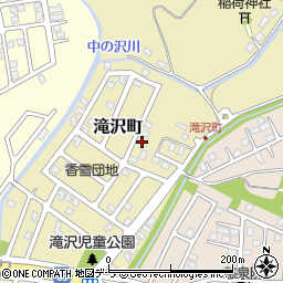 北海道函館市滝沢町11-23周辺の地図