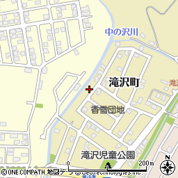 北海道函館市滝沢町11-44周辺の地図