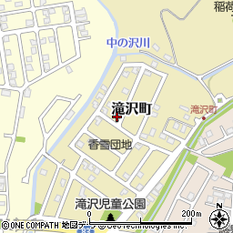 北海道函館市滝沢町9-17周辺の地図