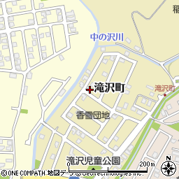 北海道函館市滝沢町9-1周辺の地図