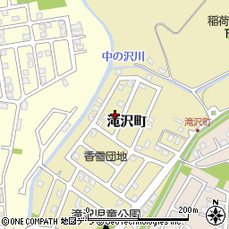 北海道函館市滝沢町9-15周辺の地図