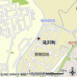北海道函館市滝沢町11-41周辺の地図
