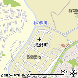 北海道函館市滝沢町9-13周辺の地図