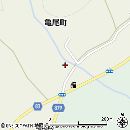 北海道函館市亀尾町28周辺の地図