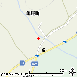 北海道函館市亀尾町28周辺の地図