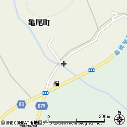 北海道函館市亀尾町38周辺の地図