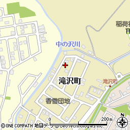 北海道函館市滝沢町9-6周辺の地図