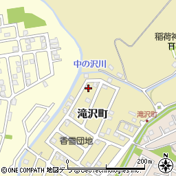 北海道函館市滝沢町9-7周辺の地図