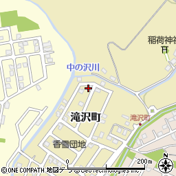 北海道函館市滝沢町9-10周辺の地図