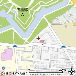 道営住宅柳町団地７９号棟周辺の地図