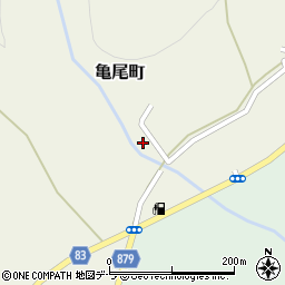 北海道函館市亀尾町39周辺の地図