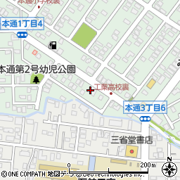 株式会社テスク函館営業所周辺の地図