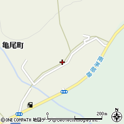 北海道函館市亀尾町56周辺の地図