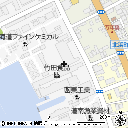 北海道函館市浅野町周辺の地図