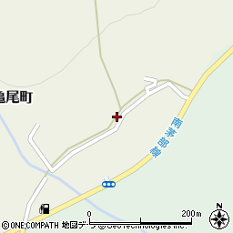 北海道函館市亀尾町102周辺の地図