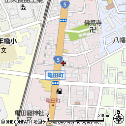 函館亀田郵便局 ＡＴＭ周辺の地図