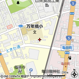 フクシマガリレイ株式会社　函館営業所周辺の地図