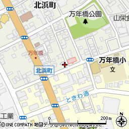北海道函館市北浜町2-5周辺の地図