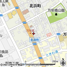 北海道函館市北浜町2-12周辺の地図