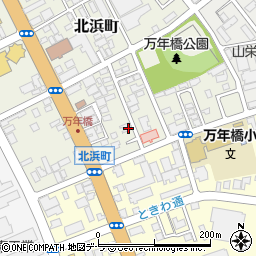 北海道函館市北浜町2-4周辺の地図